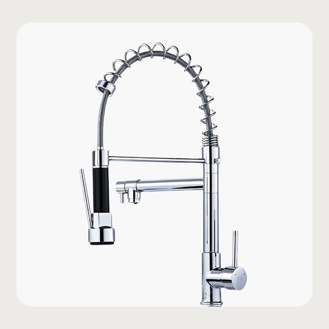 Big Brother Kitchen Mixer Tap - Chrome Finish