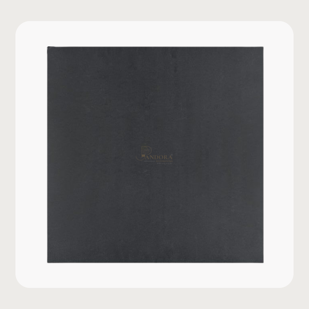 Matte Black Porcelain Tile | Anti-Slip Floor