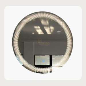 LED Round Bathroom Mirror with 3 light