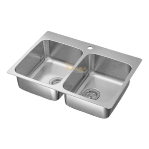 Double Bowl Local Antirust Sink