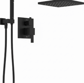 Black Concealed Shower Set Lagos