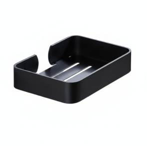 Black Bathroom Soap Dish