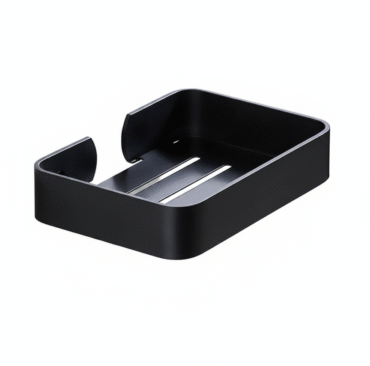Black Bathroom Soap Dish