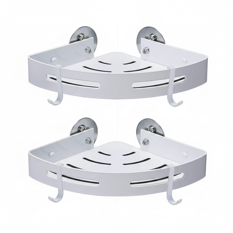 Bathroom Angle Wall Shelves