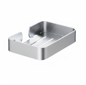 Silver Bathroom Soap Dish