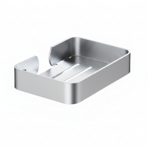 Silver Bathroom Soap Dish