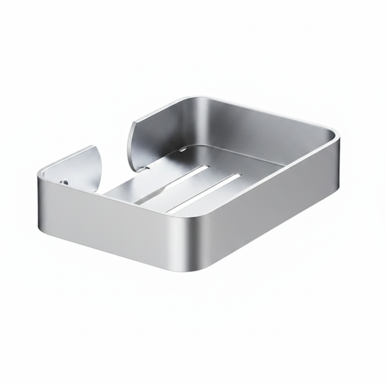 Silver Bathroom Soap Dish